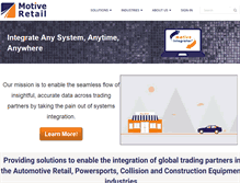 Tablet Screenshot of motiveretail.com